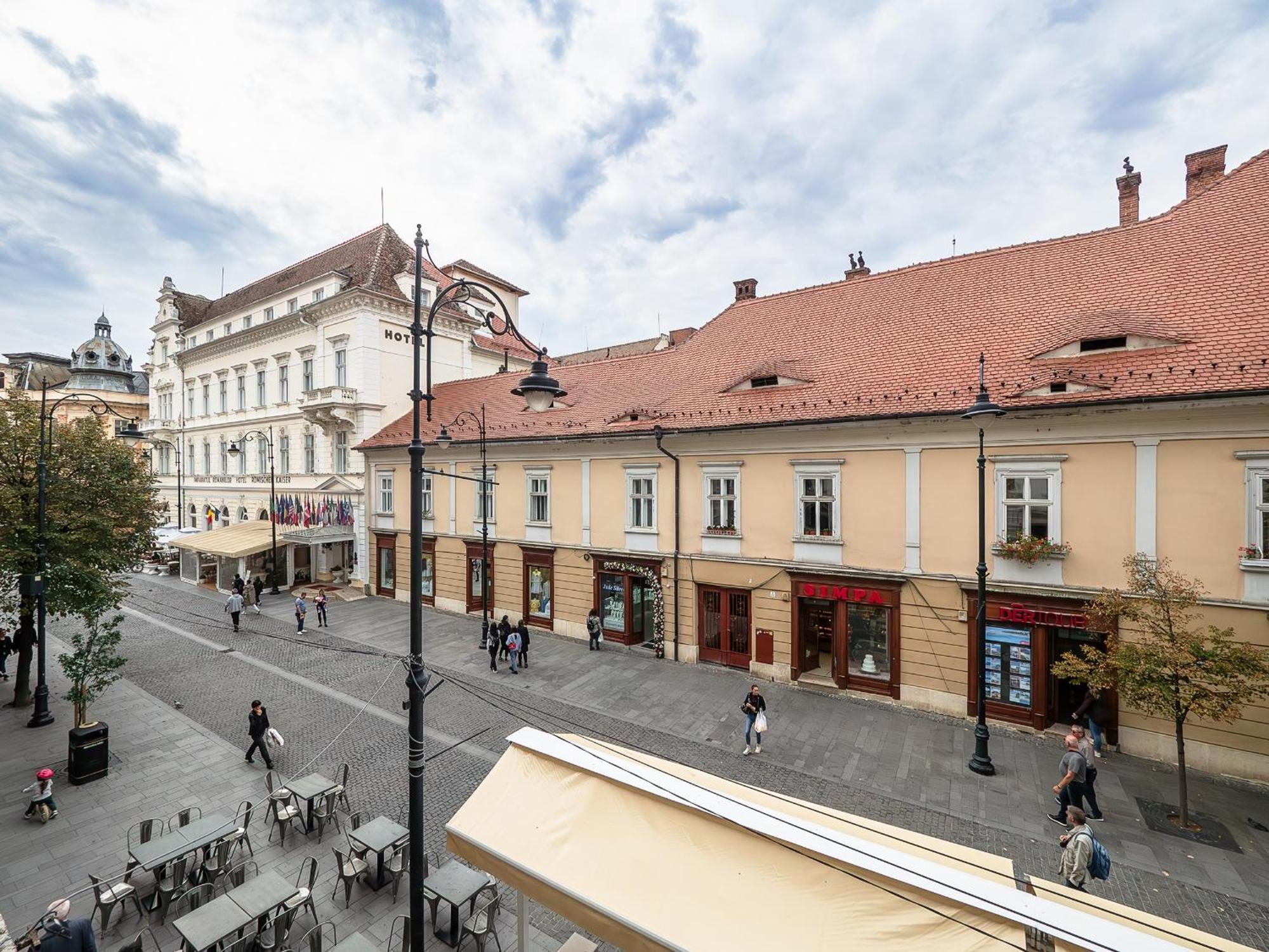 City Spirit Studio - Piata Mare & Balcescu View Sibiu Exterior photo